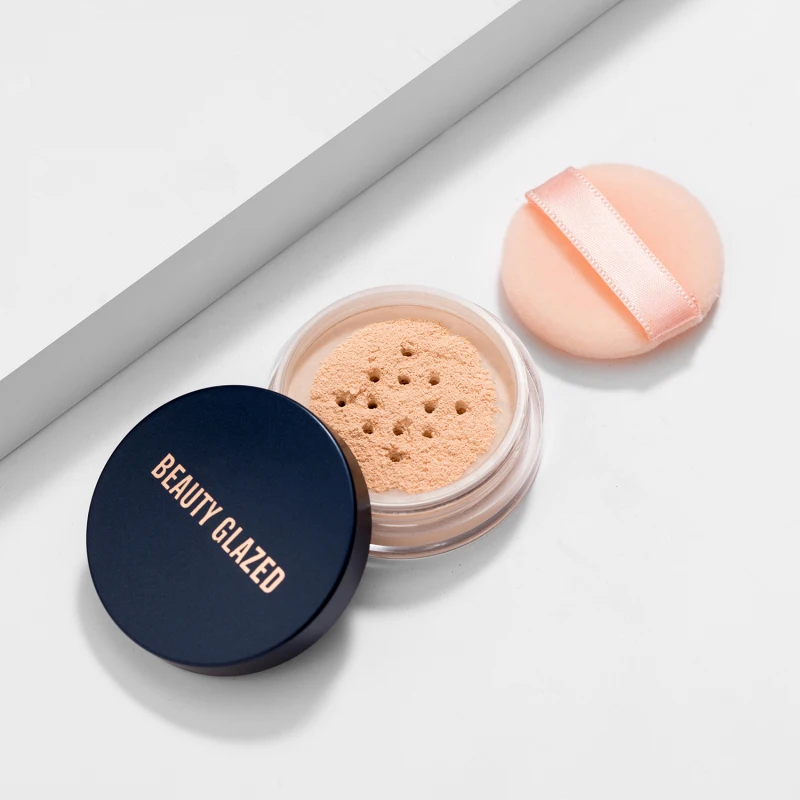 BEAUTY GLAZED 2 цвета рассыпчатая пудра для лица минеральный водонепроницаемый матовый