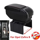Подлокотник для Opel Zafira B, универсальный, центральный автомобильный подлокотник для хранения, аксессуары для модификации с USB