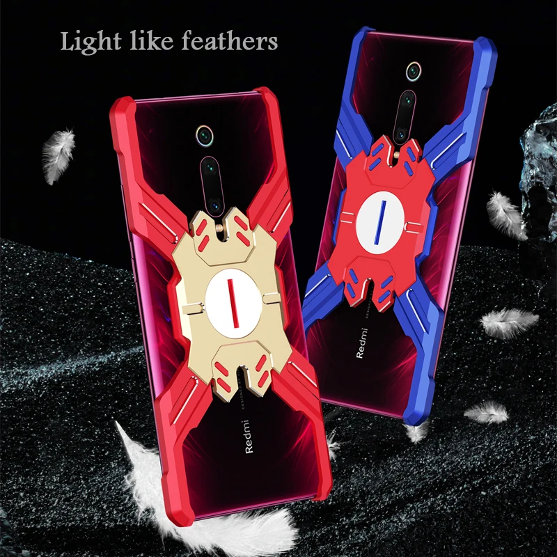 Герой Marvel Elements Алюминиевый металлический бампер чехол для Xiao mi Red mi K20/Pro/mi 9 T/mi 9 T/Pro тонкий жесткий ударопрочный чехол Сумка-бампер