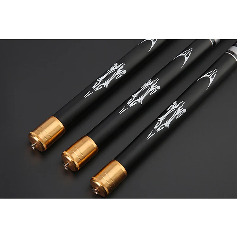 Удочка карбоновая портативная с удобной ручкой легкая для рек озер рыбалки