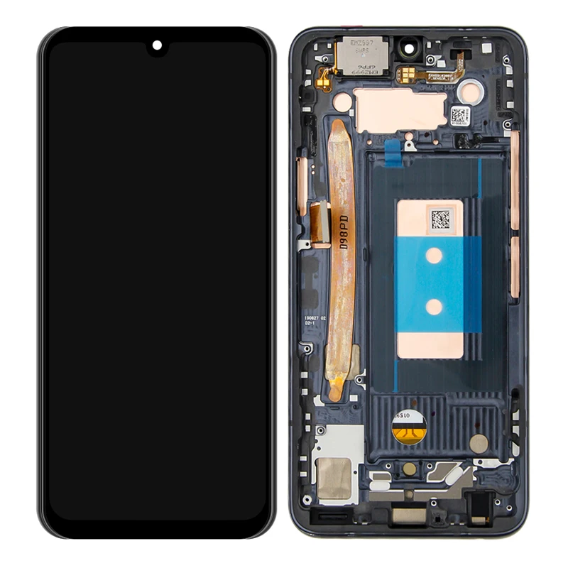 Pantalla t&aacute;ctil OLED de 1080x2340 para LG G8X ThinQ V50S LMG850EMW / LM-G850/LM-V510N, montaje de digitalizador, herramientas de repuesto gratis-2