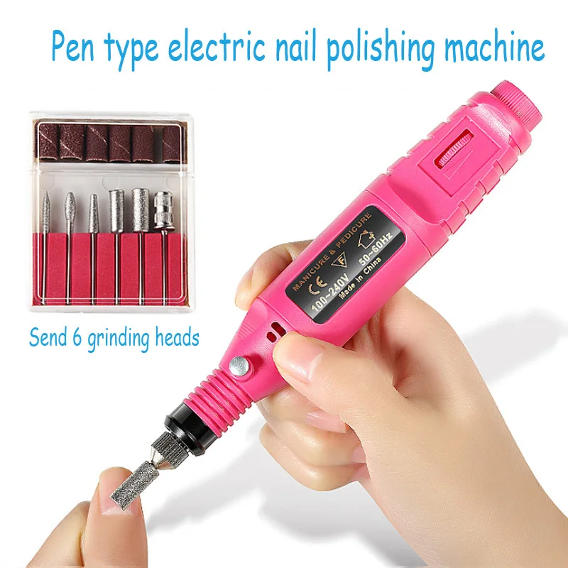 Professional Manicure Machine Electric Nail Drill Bits Set Mill Cutter Nail Art Sanding File Gel Polish Remover Ceramic Cutter