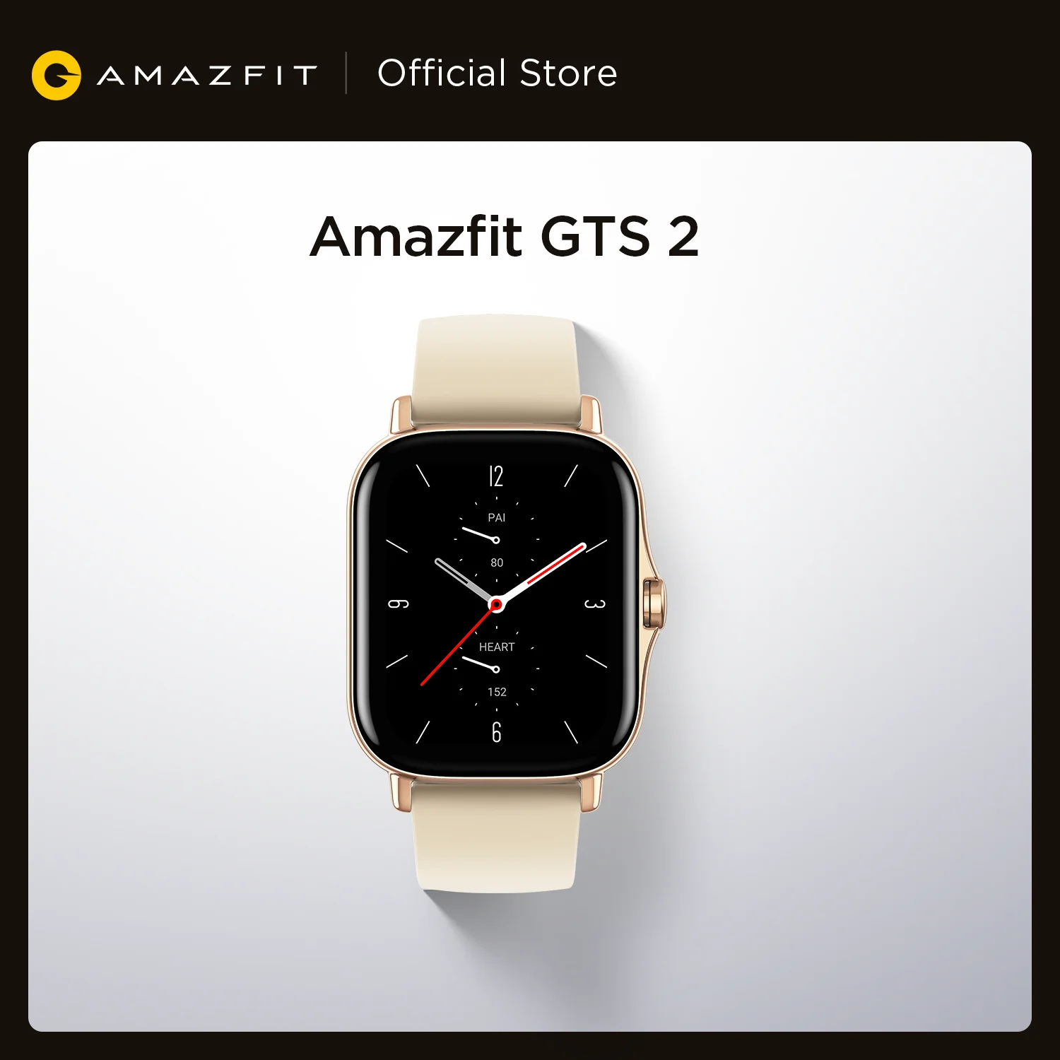 Cheap Original Amazfit GTS 2 Smartwatch 12 Sport Modes 5ATM Water Resistant AMOLED Display All Day Heart Rate Tracking Smart Watch