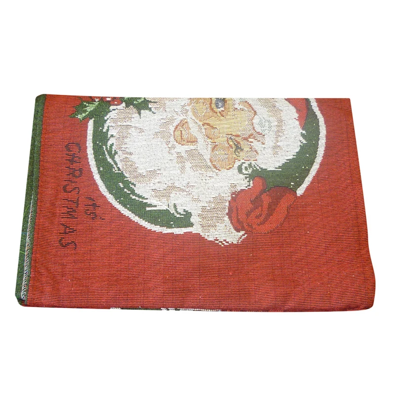 

Tablecloth Christmas Decoration Linen Printed Table Flag Tablecloth Placemat Christmas Decorations For Home Table Runner Flags