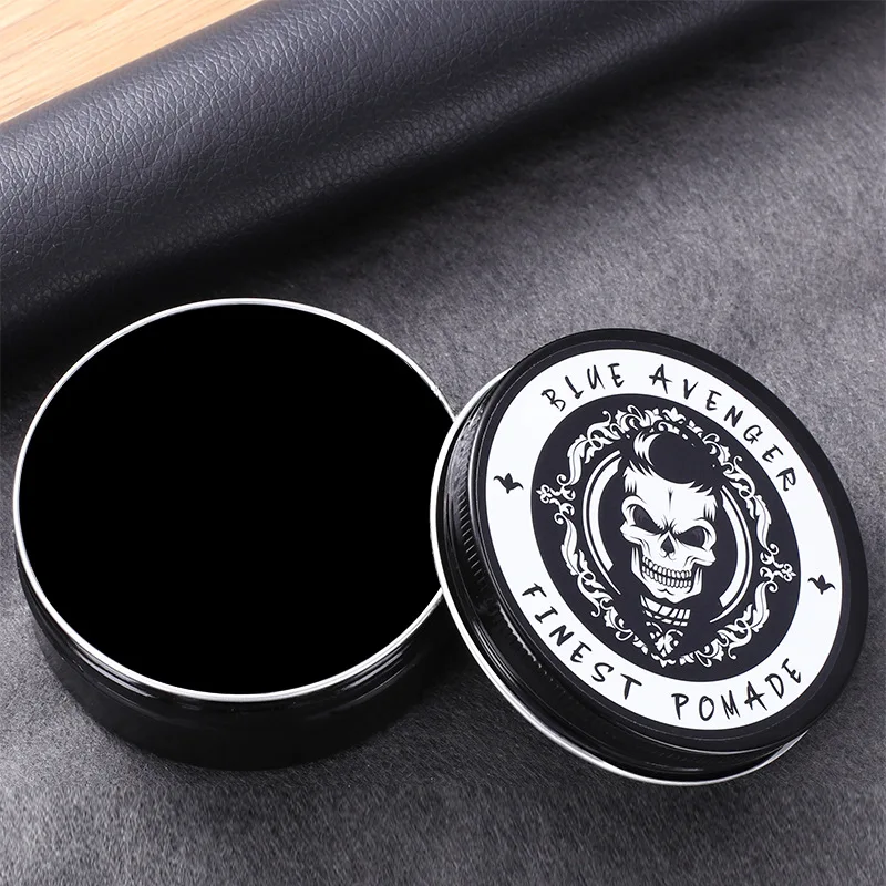 Черный помада для волос масло воск Эко гель крем Для мужчин Средства укладки
