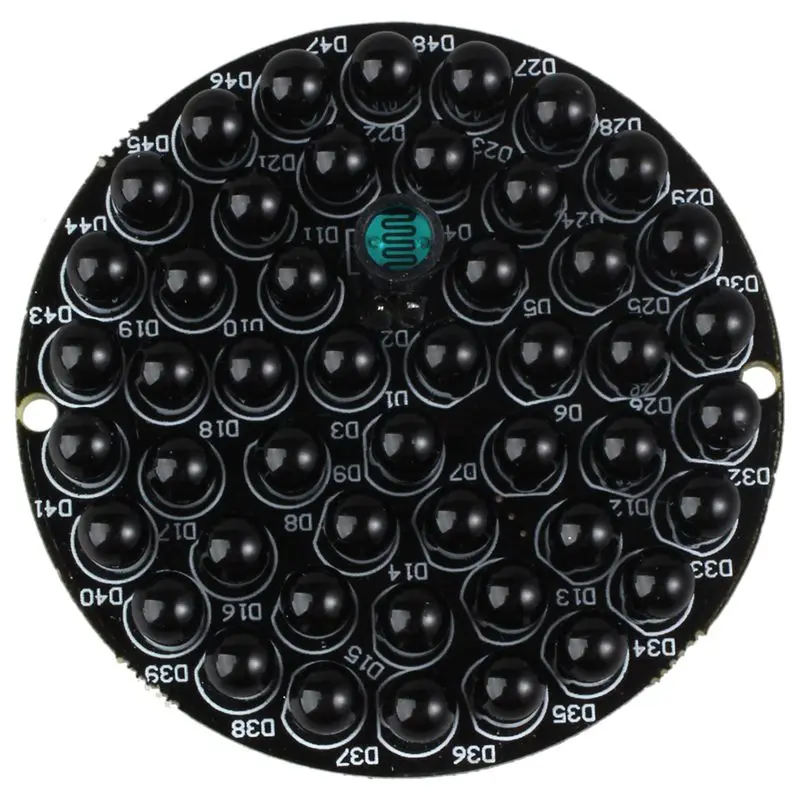 ИК светодиодный ная инфракрасная светодиодная плата 940 нм 48 шт. светодиоды s