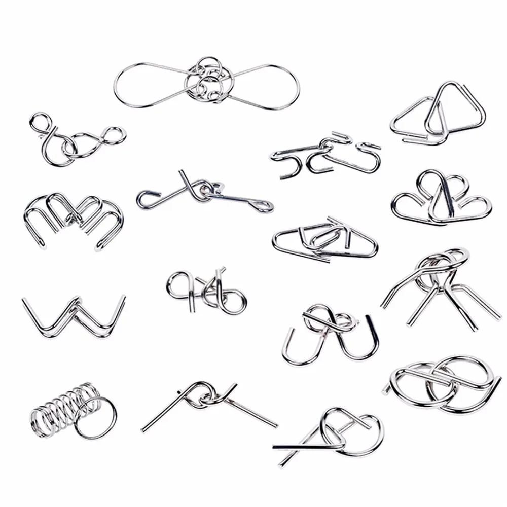 24 шт. девять колец серии раскручивания и расстегивания металлической проволоки