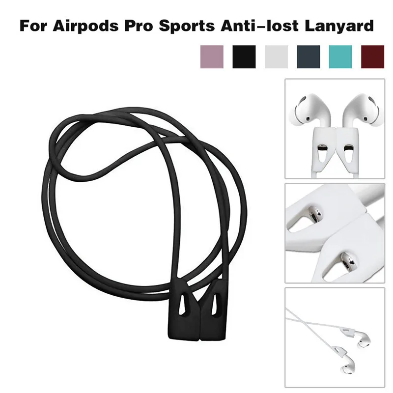 Веревка для защиты от потери Apple AirPods Pro силиконовый ремешок на шею беспроводная