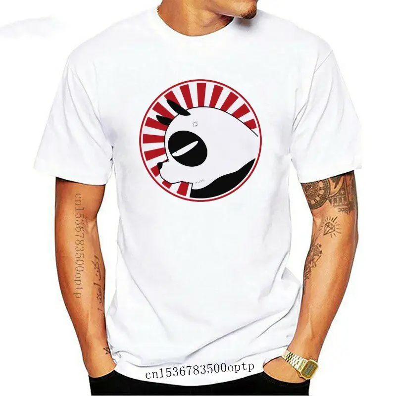 

Новая белая Повседневная футболка унисекс, уличная одежда, милая женская футболка Genma Panda Ranma 1/2, забавная аниме футболка для мужчин