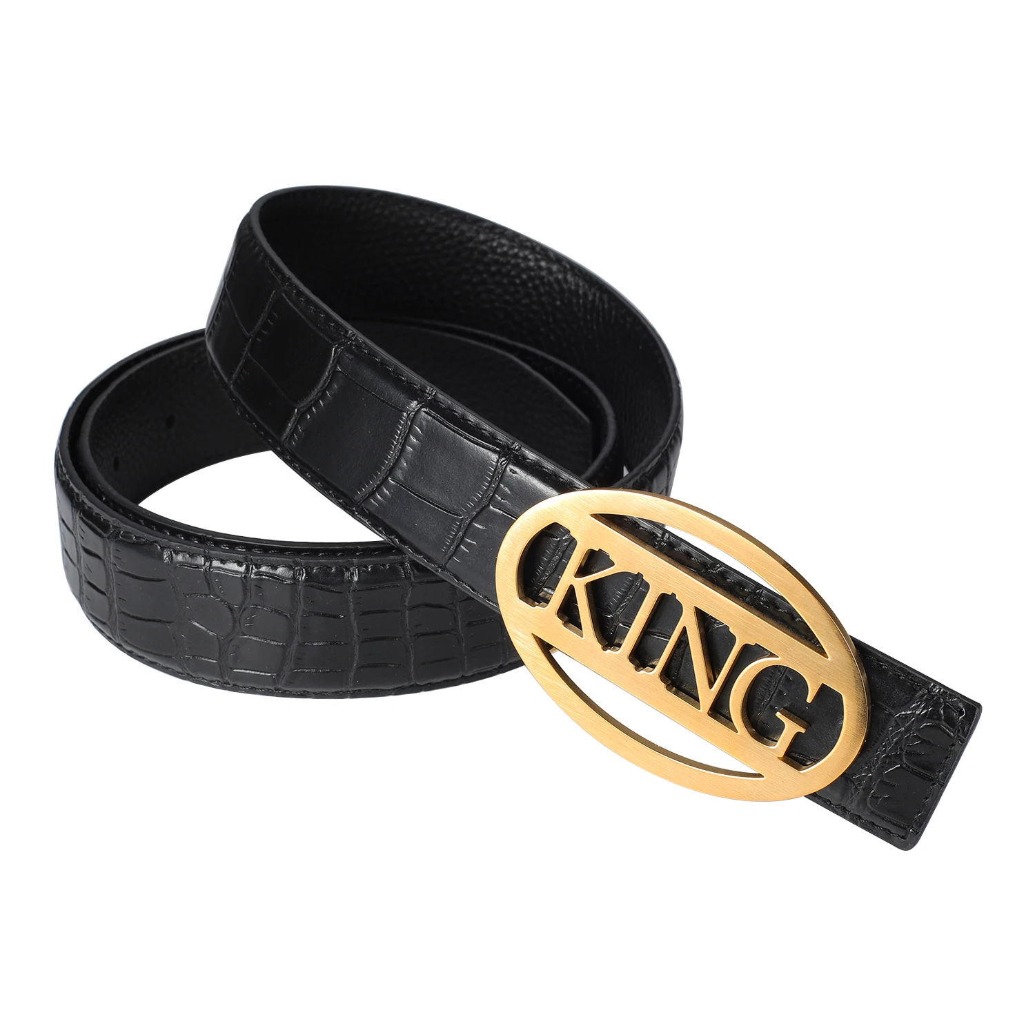 

2020New Fashion Belt High Quality For Men Women Genuine Strap Crocodile Leather Belt Luxury Crocodilian