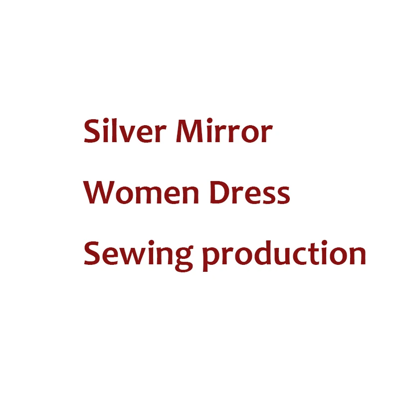 Silver Dress Sewing Новинка, зеркальный сценический костюм Silve для женщин и мужчин, танцевальный костюм для бара, ГОГО, вечерние зеркальные платья, платье для ночного клуба, комбинезон, одежда для диджея - Цвет: Silver Dress Sewing