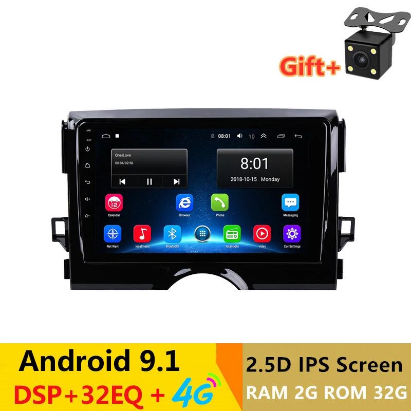 Автомагнитола 9 &quot Android 1 DVD видео плеер GPS для TOYOTA REIZ Mark X 2010 2011 2015|Автомагнитолы| |