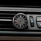 1X украшение для автомобиля, внутренние кварцевые часы с вентиляционными отверстиями, для Jeep Renegade Wrangler JK Compass Grand Cherokee WJ Patriot