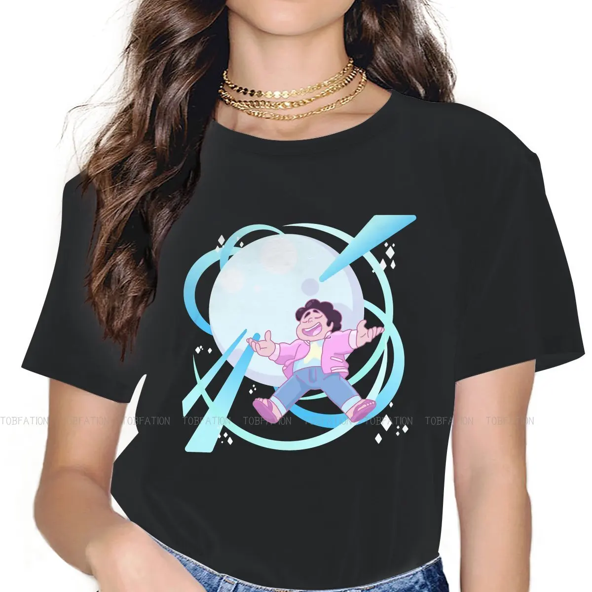 

Cool Boy O Neck TShirt Steven Universe Animation Science Fiction Fabric Original T Shirt Girl Individuality 5XL Big Sale