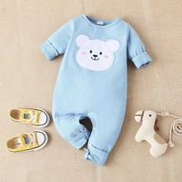fall spring baby rompers baby boy clothes baby girl clothes cute cartoon animal bear long sleeve baby boy girl romper 0 18m
