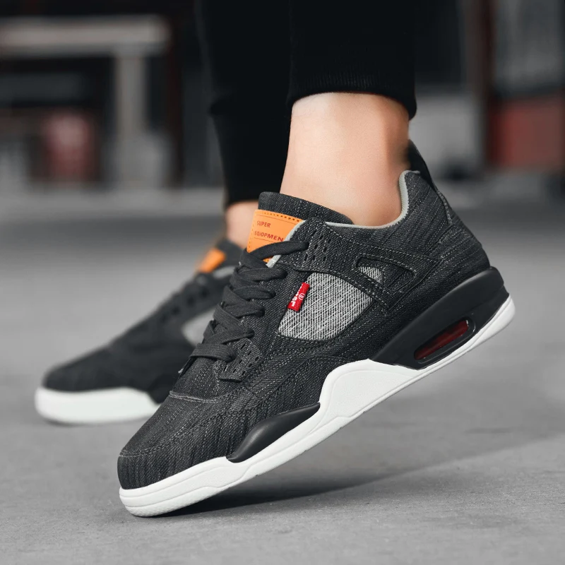 

Brand Superstar Air Canvas Men Casual Shoes Fashion Sneakers Footwear Male Walking Shoes Black Mens Designer Shoes White Autumn