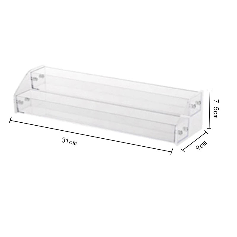 

Clear Acrylic Liquid Pigment Bottles Storage Box Organizers Lipstick Jewelry Display Holder Nail Polish Rack
