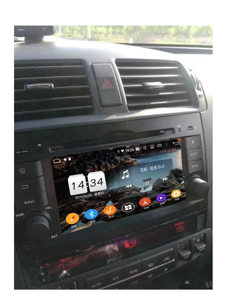 Два din Android 10 0 автомобильный dvd-плеер для Kia Mohave Borrego 2008-2010 с GPS навигацией WIFI 4G
