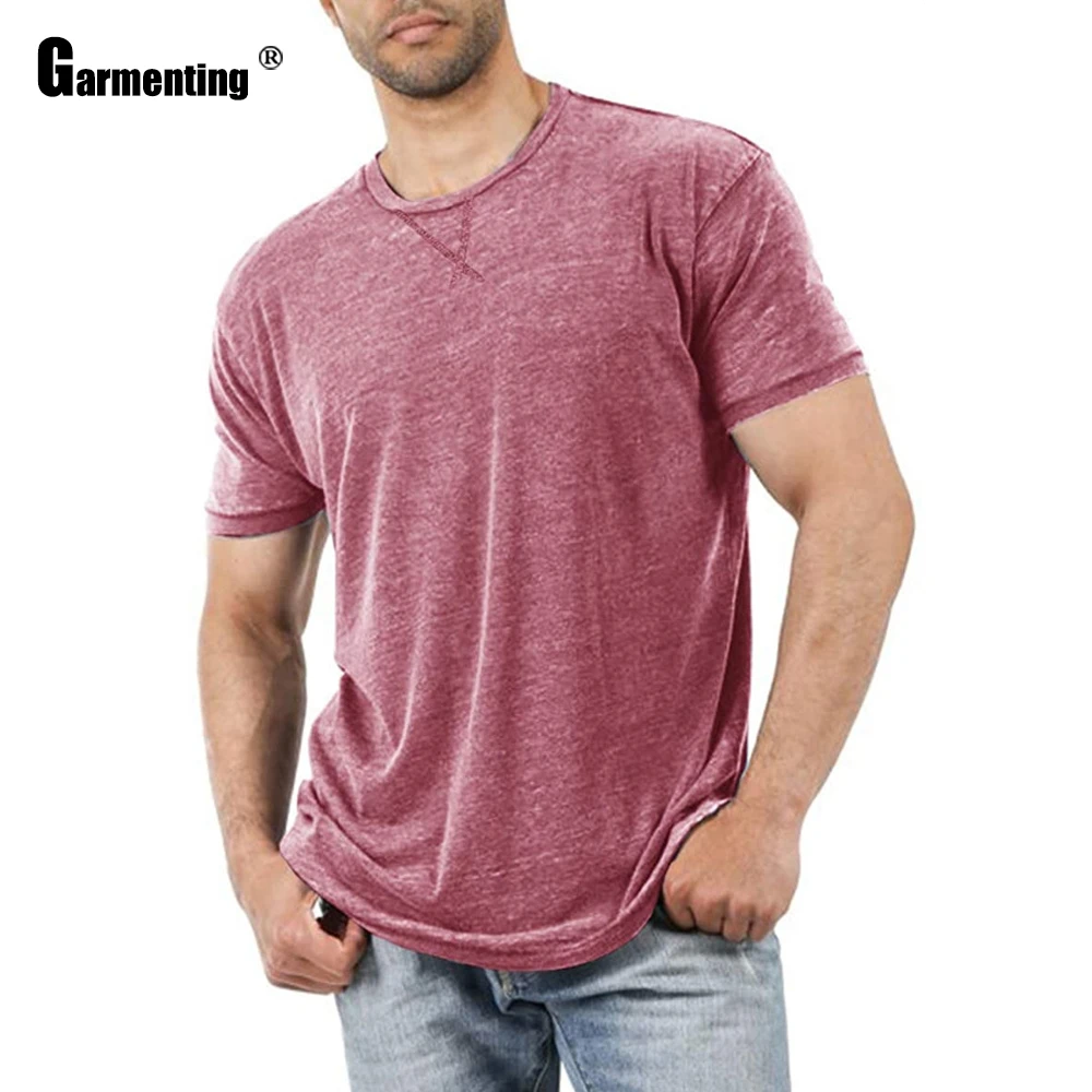 

Plus SIze 4xl 5xl Mens T-shirt Basic Tops Sexy Masculinas T-shirt 2021 New Summer Casual Pullovers Male Loose Tees Clothing