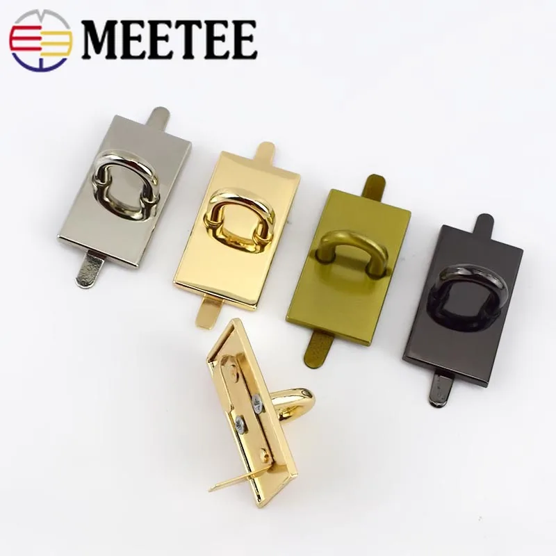 Meetee 4/10 шт 20*37 мм подвеска Сумка Вешалка застежка о кольцо Пряжка кожаная сумка