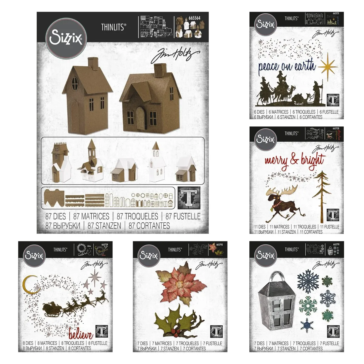 

Christmas Snowflakes Moose Stars 2021 Arrival New Craft Metal Cutting Dies Stamps Stencil Mold Envelope Lace Edge Scrapbook