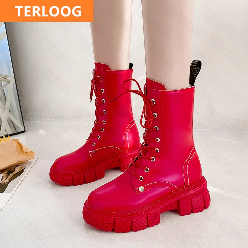 

Женские ботинки челси на среднем каблуке, зимние ботинки-гладиаторы, Теплые ботильоны, 2021