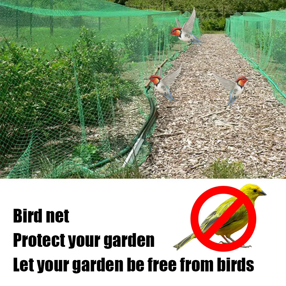 

Green Bird Protection Net Protects Rodent Birds Against Birds Protects Plants And Fruit Trees Reusable Lasting Protection