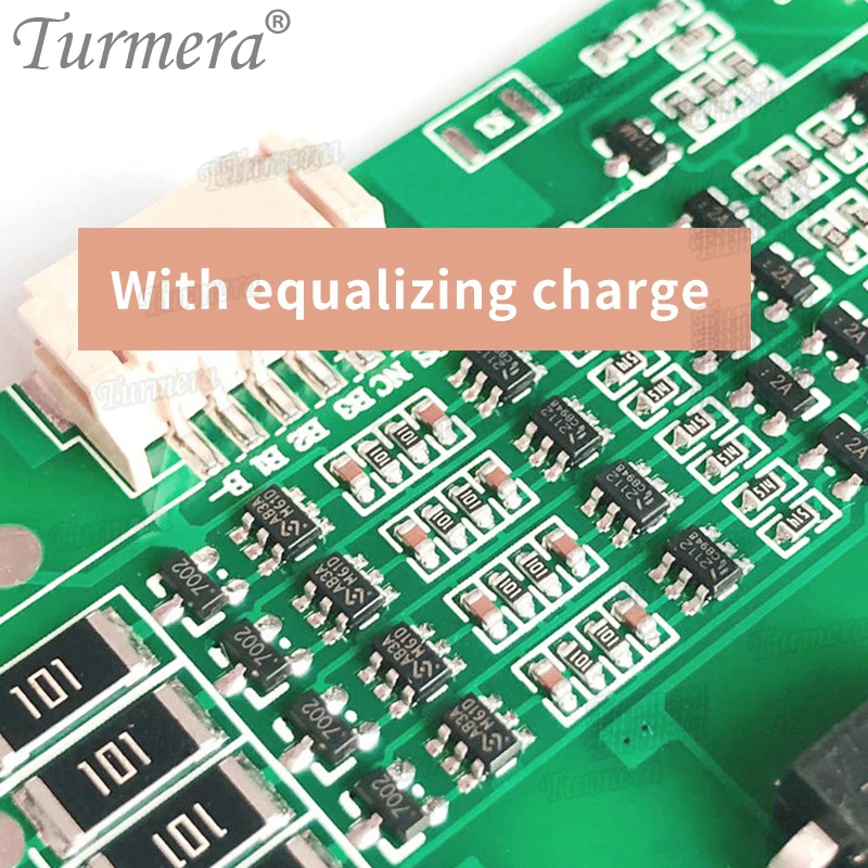 Бесперебойный источник питания Turmera 4S 800 А 50 12 8 В 14 4 32700 Lifepo4 батарея BMS для