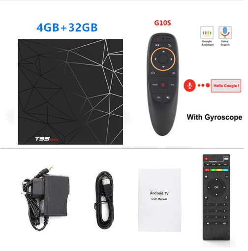 4GB32GB Add G10S 4 Гб ram 64 Гб rom 6K Smart tv BOX Android 9,0 T95 MAX Allwinner H6 четырехъядерный 2,4G Wifi Youtube 16G/32G T95MAX телеприставка - Цвет: 4GB32GB Add G10S