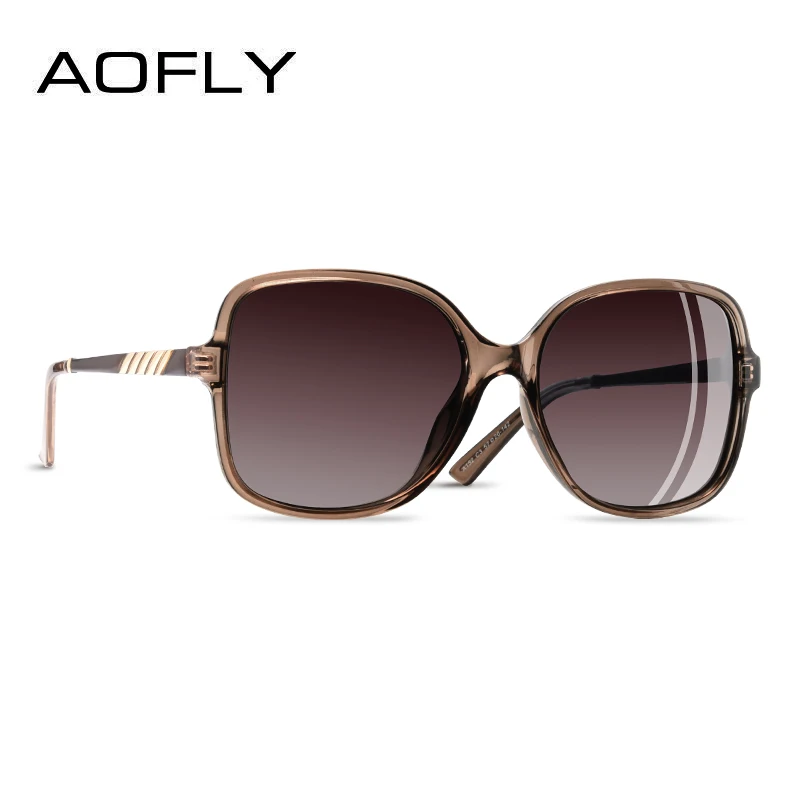 

AOFLY Brand Design Sunglasses Women Oversized Square Frame Polarized Sun Glasses Female Luxury Ladies Eyewear zonnebril dames