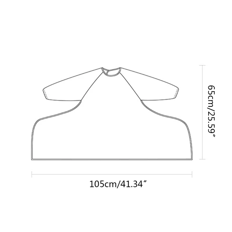 

Newborn Long Sleeve Bib Coverall with Table Cloth Cover Baby Dining Chair Gown Waterproof Saliva Towel Burp Apron