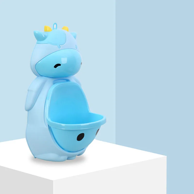 WSFS Горячая Детская коровья горшок туалет писсуар тренажер настенный для детей