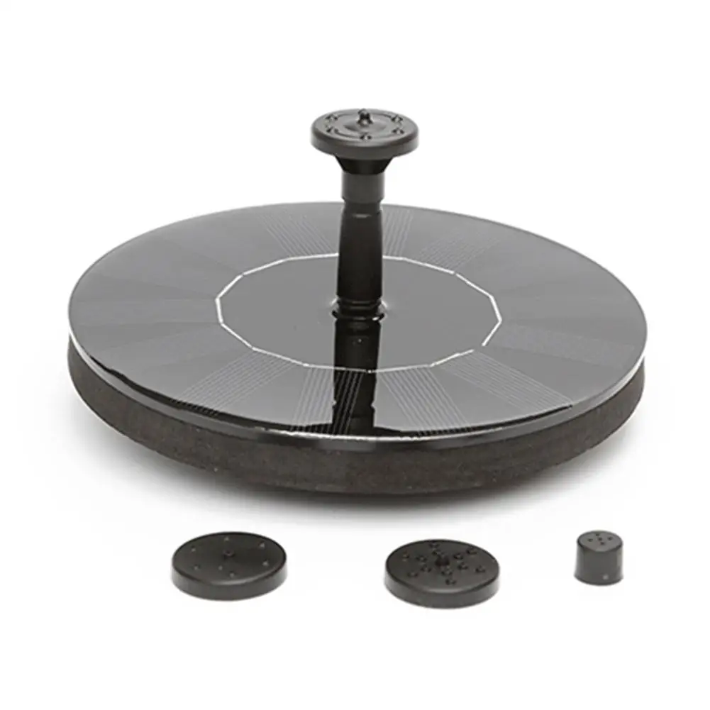 

Декоративный садовый фонтан на солнечной батарее, отдельно стоящая птичья ванна, бассейн, пруд, полив, солнечная панель, водяной фонтан, нас...