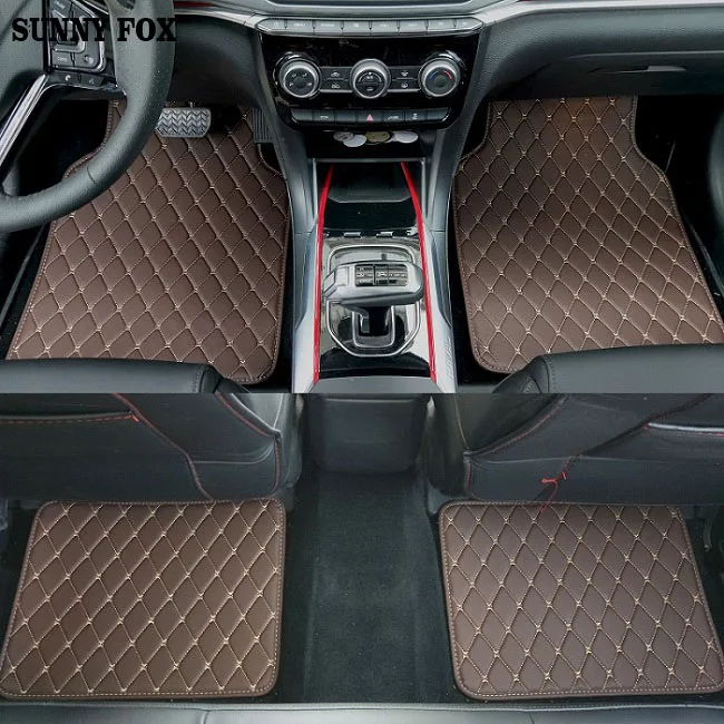 Универсальные автомобильные коврики для Kia Sorento Optima K5 Forte Rio/K2 Soul Cerato K3 Cadenza Carens 5D