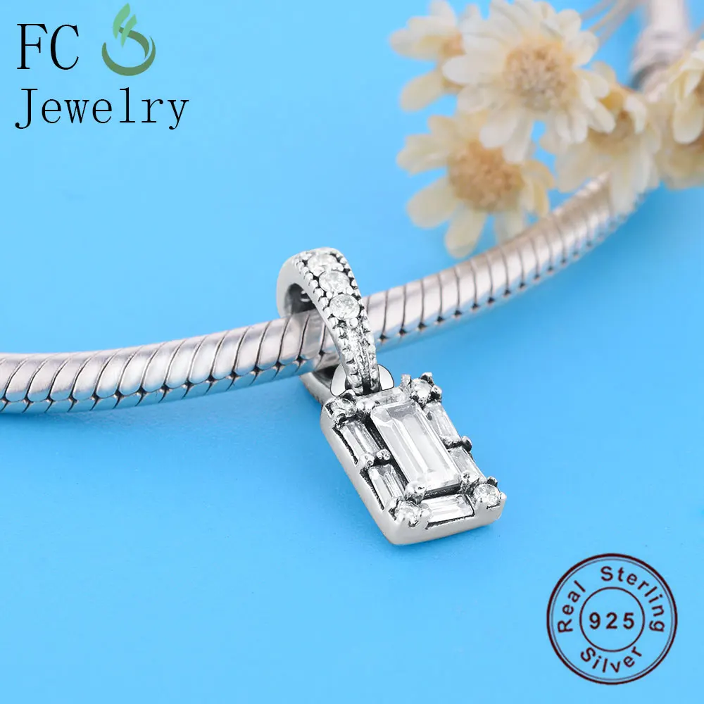 FC ювелирное изделие оригинальный брендовый браслет с подвесками 100% Серебро 925