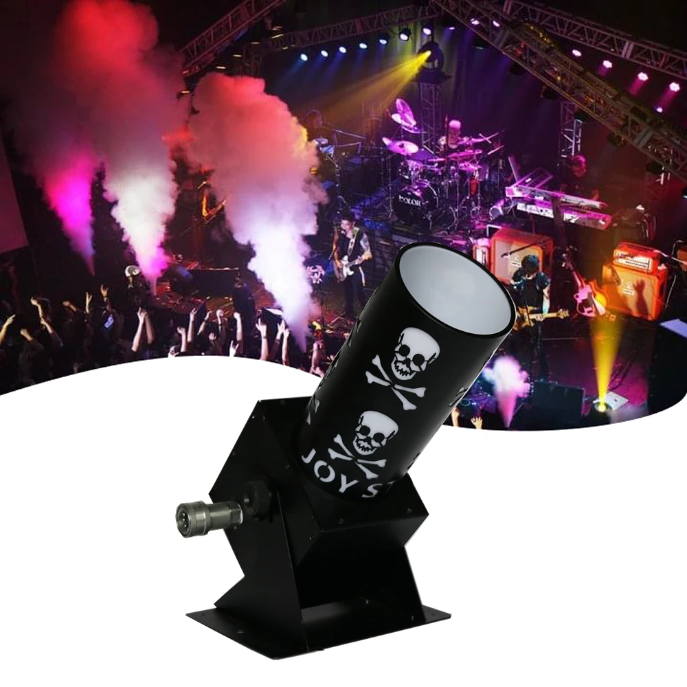 

Ghost Led Co2 Jet Machine LED DMX Co2 Fog Machine Co2 Jet Cannon Stage CO2 Column Jet Machine For Halloween Hollywood Party Satg