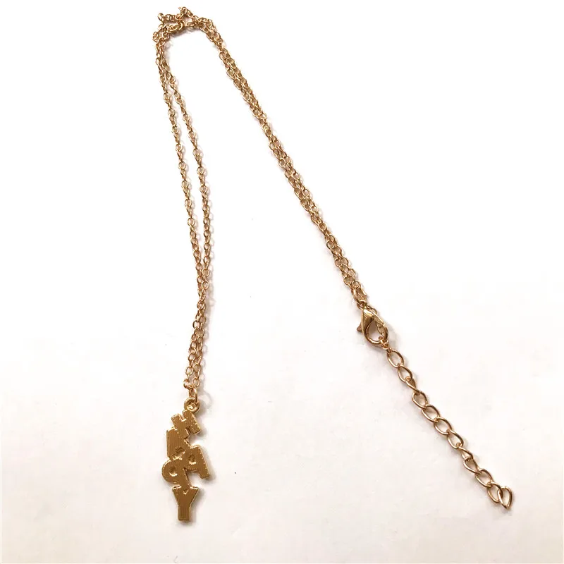 Эмалированная подвеска чокер золотого цвета|Ожерелья с подвеской| |