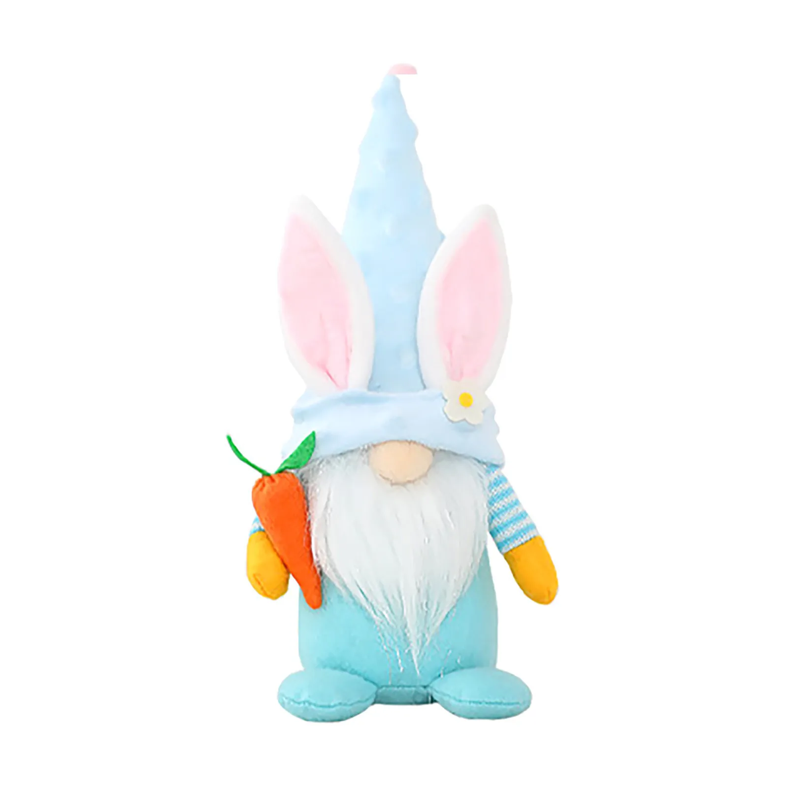 

4pcs Easter Bunny Gnome Decoration Easter Faceless Doll Easter Plush Dwarf Home Party Decorations Kids Toys Standing Post