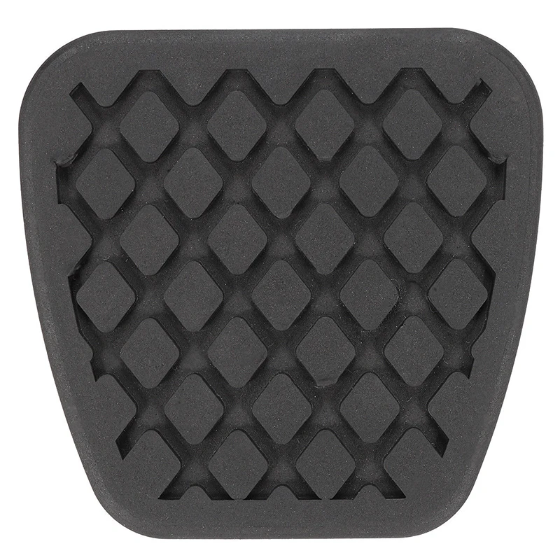 

2Pcs Black Rubber 9.5mm Brake Clutch Pedal Pad Rubber Cover Non-slip And Durable Easy To Clean