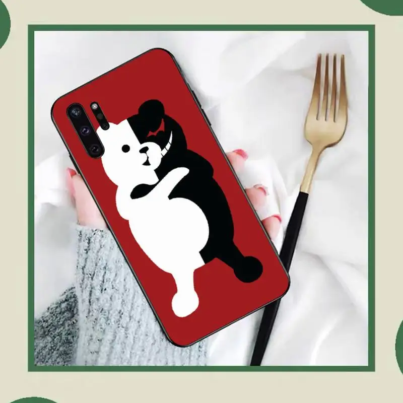 Милый чехол TOPLBPCS для телефона с изображением кумамона данганронпа Монокума Samsung