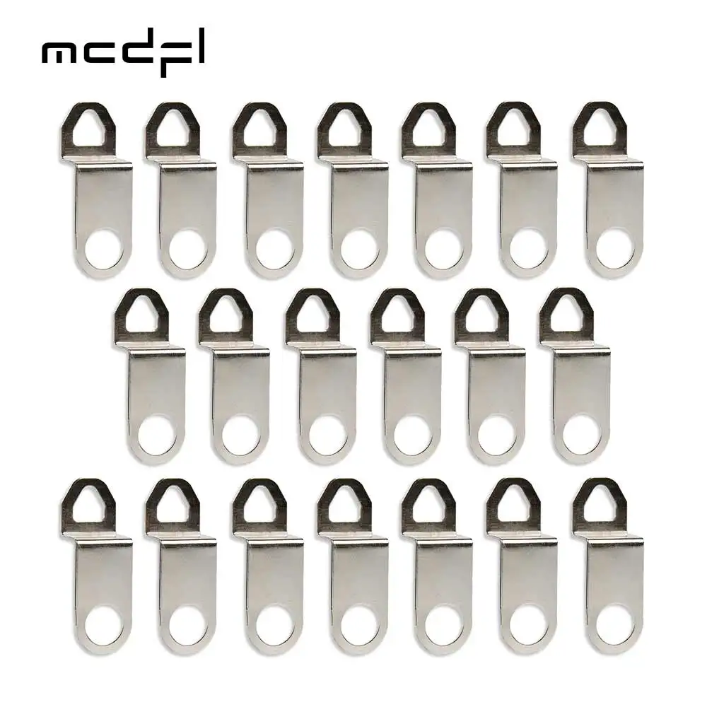 

MCDFL 20PCS Quartz Wall Clock Metal Hooks Watch Mechanism Movement Interior Parts Clockwork Repair Kit Insert DIY Accessories CL