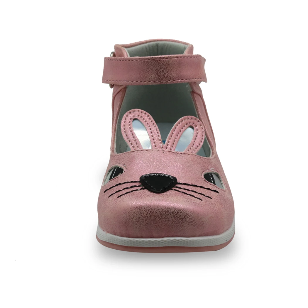 Детские весенне осенние летние сандалии для девочек с милыми заячьими ушками