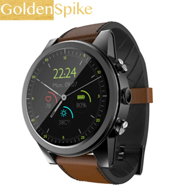 Новые смарт-часы 4g X360 Android 7,1, wifi, 3 ГБ+ 32 ГБ, с gps, 2-мегапиксельной камерой, шагомером, монитором сердечного ритма, батареей 600 мАч, мужские умные часы