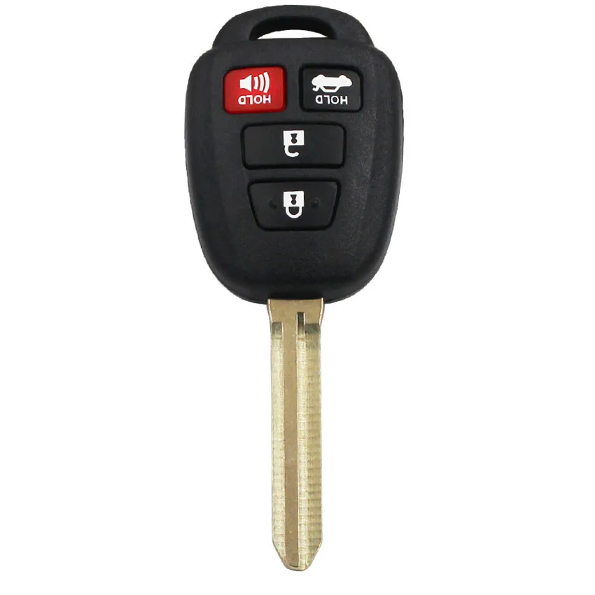 SALE ! 4 Buttons Replacement Shell Case 3+1 Remote Key Blank Cover Casing for Toyota Camry RAV4 2012 | Автомобили и мотоциклы