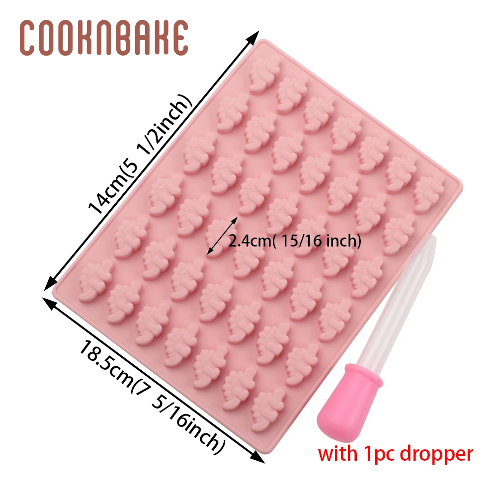 CDY-366 COOKNBAKE силиконовая форма для шоколада, конфет, динозавра, печенья, торта, кондитерских изделий, инструмент для выпечки, ледяной куб, желе, форма для украшения торта, форма - Цвет: CDY-366