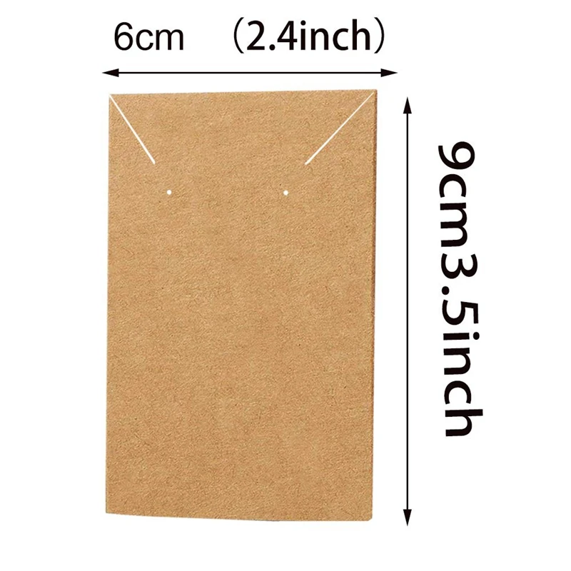 

Earrings And Necklace Display Cards With 100 Self-Sealing Bags Earring Card Holder, Earring Display Cards For Ear Studs,Earrings