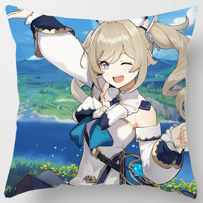 

Genshin Impact Decoration Cushion cover Anime Home Decor