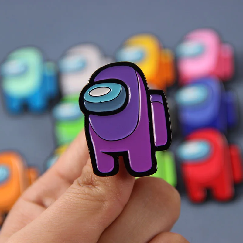 

Game Among us Cosplay brooch pin brooch pin bag dress concealer brooch accessory