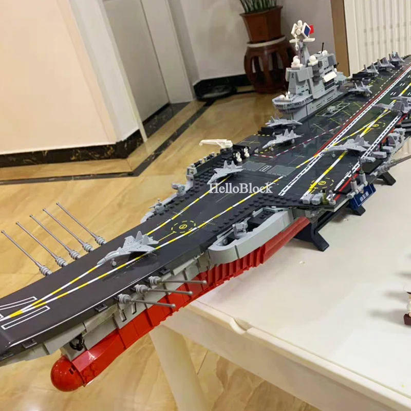 SEMBO 202001 Шаньдун воздушный Перевозчик авиационный военный линкор строительные