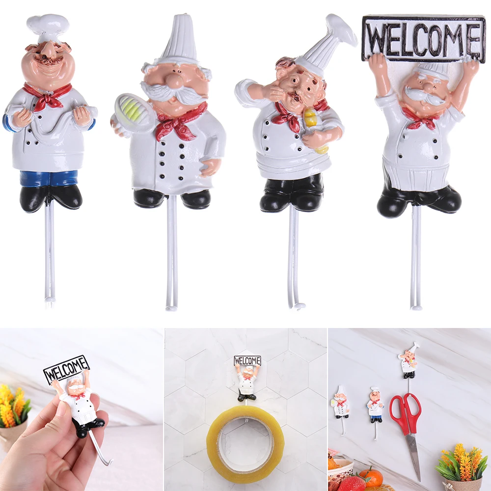 1 шт. металлического сердечка Форма с объемным рисунком в виде шеф повара прочно